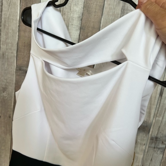 Black n white Boston Proper Long Dress Medium - Picture 6 of 6